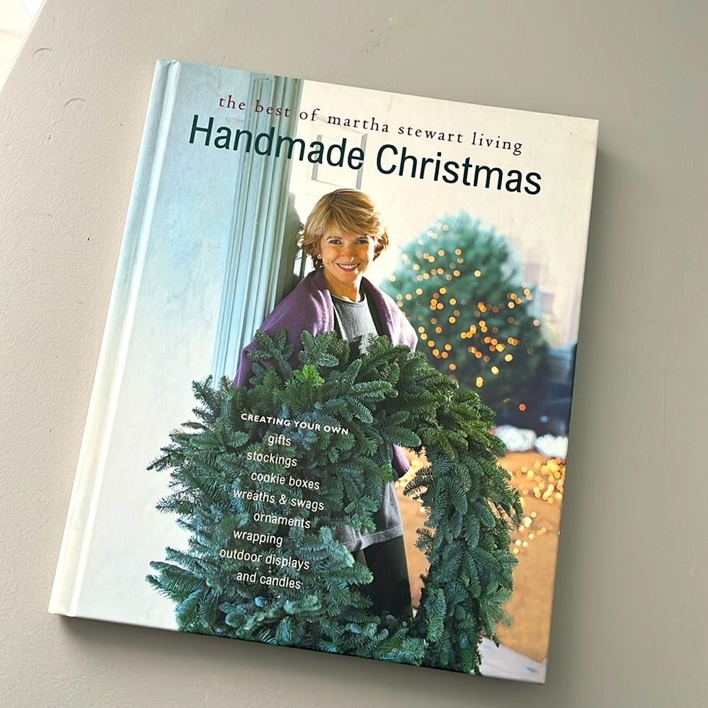 Book - the Best of Martha Stewart Living “Handmade Christmas”